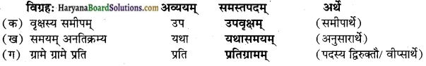 HBSE 10th Class Sanskrit vyakaran samas prakaranm img-14