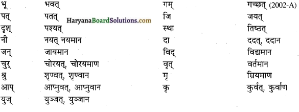 HBSE 10th Class Sanskrit vyakaranPratyaya img-4