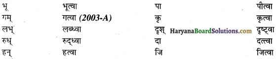 HBSE 10th Class Sanskrit vyakaranPratyaya img-6
