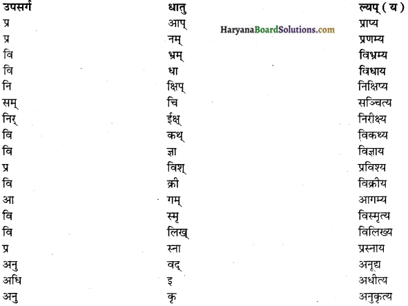HBSE 10th Class Sanskrit vyakaranPratyaya img-7
