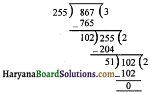 HBSE 10th Class Maths Solutions Chapter 1 वास्तविक संख्याएँ Ex 1.1 3