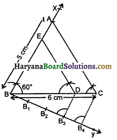 HBSE 10th Class Maths Solutions Chapter 11 रचनाएँ Ex 11.1 5