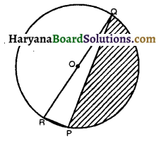 HBSE 10th Class Maths Solutions Chapter 12 वृत्तों से संबंधित क्षेत्रफल Ex 12.3 1