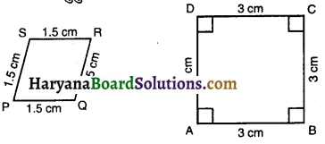 HBSE 10th Class Maths Solutions Chapter 6 त्रिभुज Ex 6.1 1