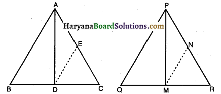 HBSE 10th Class Maths Solutions Chapter 6 त्रिभुज Ex 6.3 20