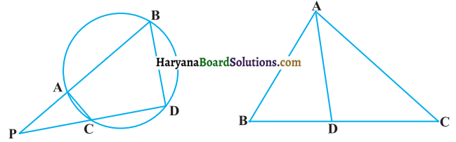 HBSE 10th Class Maths Solutions Chapter 6 त्रिभुज Ex 6.6 9