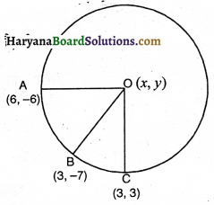 HBSE 10th Class Maths Solutions Chapter 7 निर्देशांक ज्यामिति Ex 7.4 2