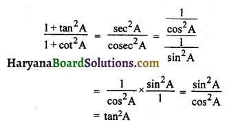 HBSE 10th Class Maths Solutions Chapter 8 त्रिकोणमिति का परिचय Ex 8.4 5