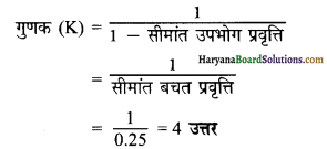 HBSE 12th Class Economics Important Questions Chapter 4 आय तथा रोजगार के निर्धारण 42