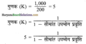 HBSE 12th Class Economics Important Questions Chapter 4 आय तथा रोजगार के निर्धारण 50