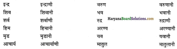 HBSE 12th Class Sanskrit व्याकरणम् प्रत्ययाः 24
