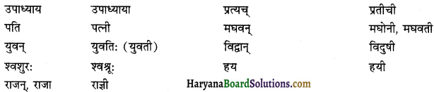 HBSE 12th Class Sanskrit व्याकरणम् प्रत्ययाः 27