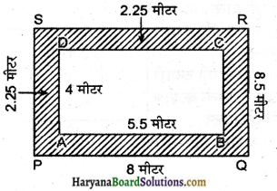 HBSE 7th Class Maths Solutions Chapter 11 परिमाप और क्षेत्रफल Ex 11.4 3