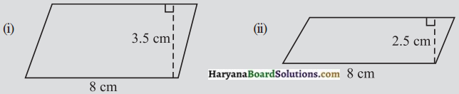 HBSE 7th Class Maths Solutions Chapter 11 परिमाप और क्षेत्रफल InText Questions 9
