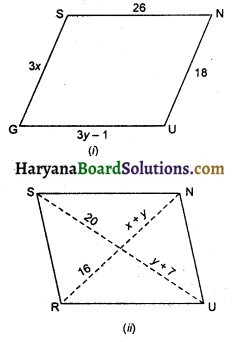 HBSE 8th Class Maths Solutions Chapter 3 चतुर्भुजों को समझना Ex 3.3 - 16