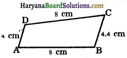 HBSE 8th Class Maths Solutions Chapter 3 चतुर्भुजों को समझना Ex 3.3 - 9