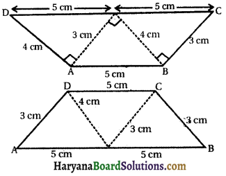 HBSE 8th Class Maths Solutions Chapter 3 चतुर्भुजों को समझना Intext Questions -10