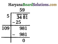 HBSE 8th Class Maths Solutions Chapter 6 वर्ग और वर्गमूल Ex 6.4 -3