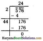 HBSE 8th Class Maths Solutions Chapter 6 वर्ग और वर्गमूल Ex 6.4 -9