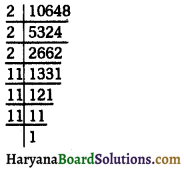 HBSE 8th Class Maths Solutions Chapter 7 घन और घनमूल Ex 7.2 -3