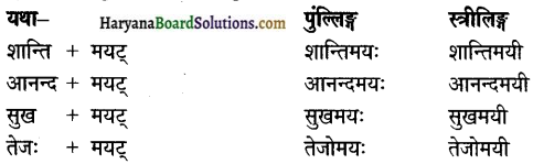HBSE 9th Class Sanskrit Solutions Shemushi Chapter 12 वाडमनःप्राणस्वरूपम् img-1