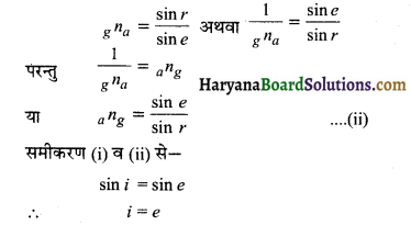 HBSE 10th Class Science Important Questions Chapter 10 प्रकाश-परावर्तन तथा अपवर्तन 30