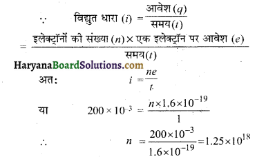 HBSE 10th Class Science Important Questions Chapter 12 विद्युत 21