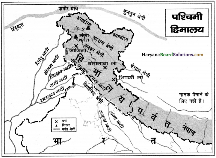 HBSE 11th Class Geography Important Questions Chapter 2 संरचना तथा भू-आकृति विज्ञान 1