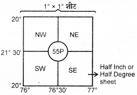HBSE 11th Class Practical Work in Geography Solutions Chapter 5 स्थलाकृतिक मानचित्र 9