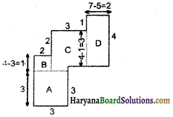 HBSE 6th Class Maths Solutions Chapter 10 क्षेत्रमिति Ex 10.3 3