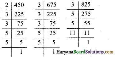 HBSE 6th Class Maths Solutions Chapter 3 संख्याओं के साथ खेलना Ex 3.7 - 3