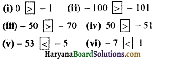 HBSE 6th Class Maths Solutions Chapter 6 पूर्णांक InText Questions 3