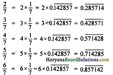 HBSE 9th Class Maths Solutions Chapter 1 संख्या पद्धति Ex 1.3 - 6