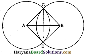 HBSE 9th Class Maths Solutions Chapter 10 वृत्त Ex 10.6 1
