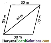 HBSE 9th Class Maths Solutions Chapter 12 हीरोन का सूत्र Ex 12.2 8
