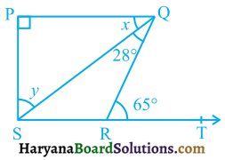HBSE 9th Class Maths Solutions Chapter 6 रेखाएँ और कोण Ex 6.3 - 5