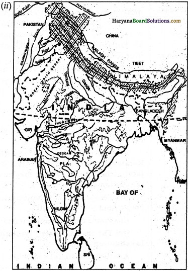HBSE 9th Class Social Science Solutions Geography Chapter 2 Physical Features of India - 2
