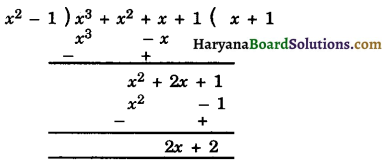 Haryana Board 10th Class Maths Solutions Chapter 2 Polynomials Ex 2.3 11