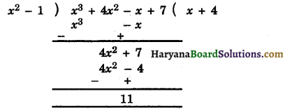Haryana Board 10th Class Maths Solutions Chapter 2 Polynomials Ex 2.3 12