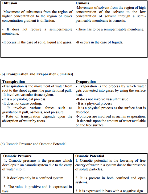 HBSE 11th Class Biology Solutions Chapter 11 Transport in Plants 3
