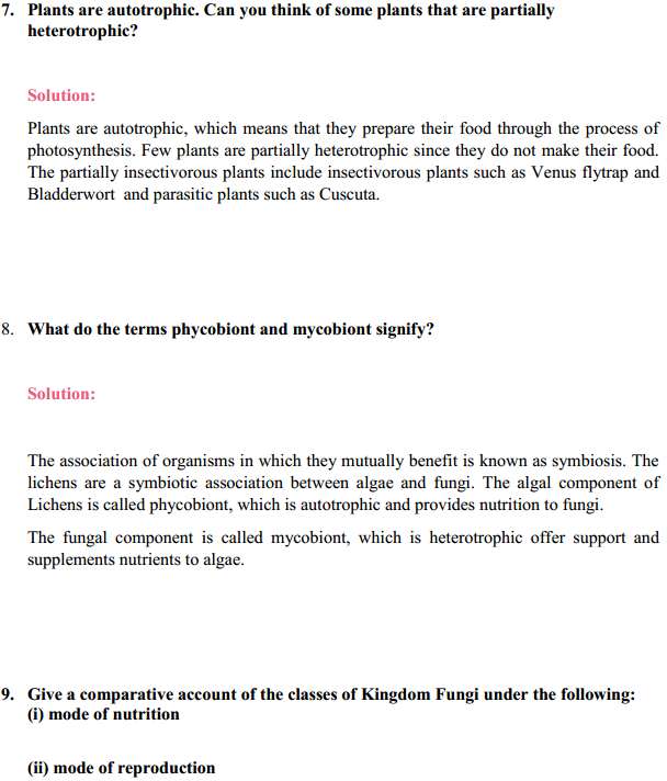 HBSE 11th Class Biology Solutions Chapter 2 Biological Classification 4