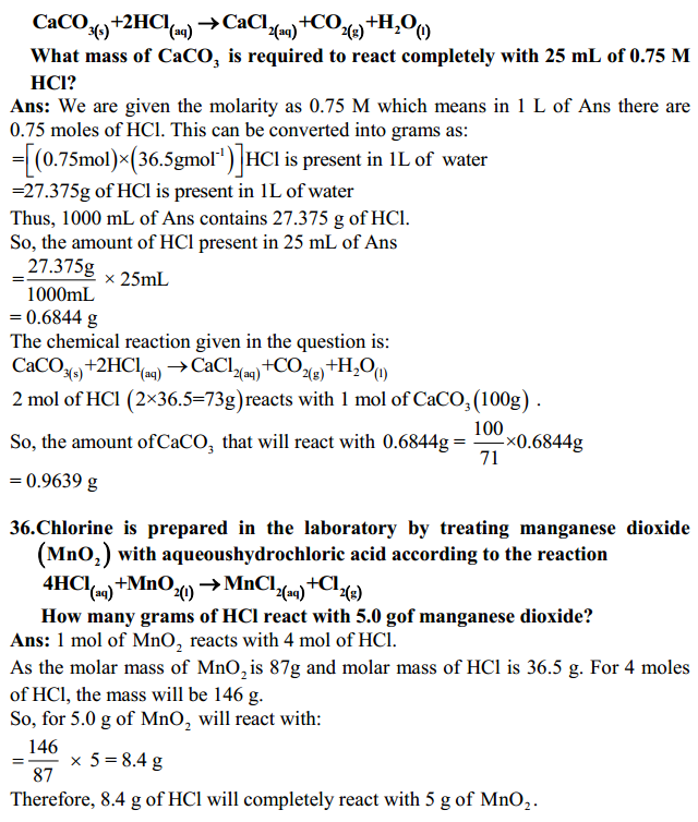 HBSE 11th Class Chemistry Solutions Chapter 1 Some Basic Concepts of Chemistry 22