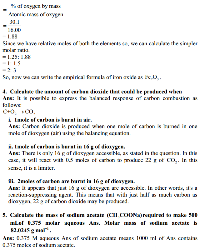 HBSE 11th Class Chemistry Solutions Chapter 1 Some Basic Concepts of Chemistry 3