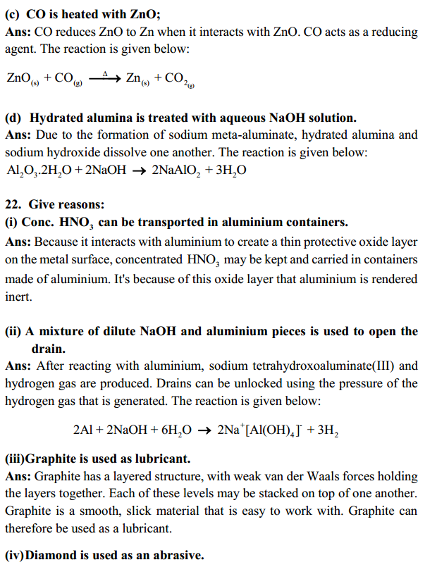 HBSE 11th Class Chemistry Solutions Chapter 11 The p-Block Elements 14
