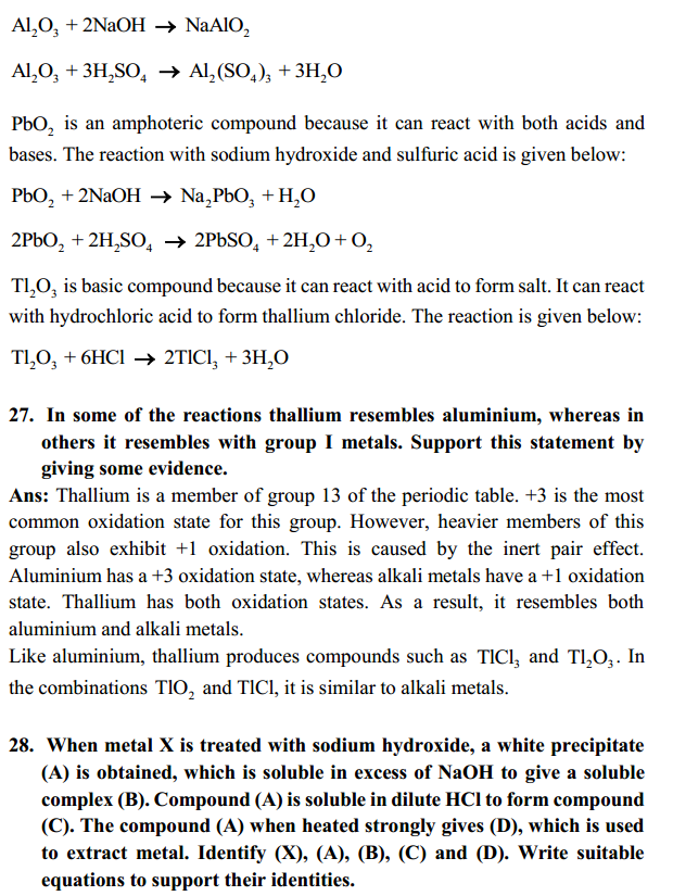HBSE 11th Class Chemistry Solutions Chapter 11 The p-Block Elements 19