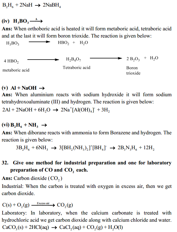 HBSE 11th Class Chemistry Solutions Chapter 11 The p-Block Elements 23