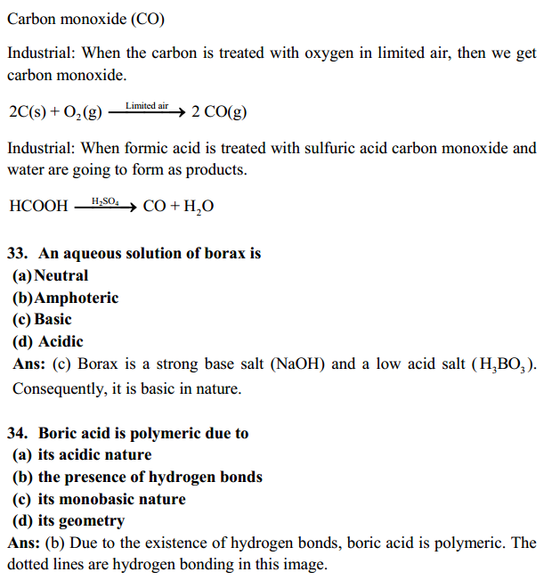 HBSE 11th Class Chemistry Solutions Chapter 11 The p-Block Elements 24