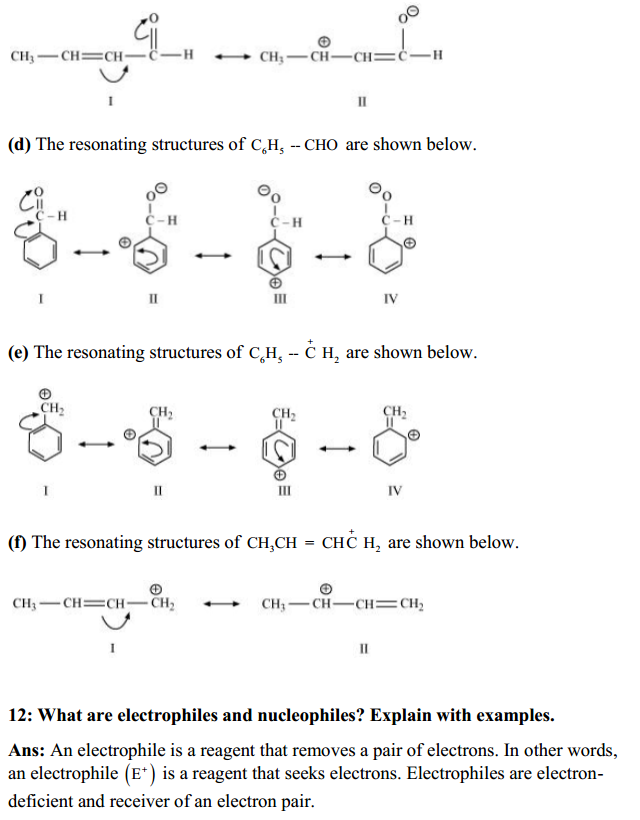 HBSE 11th Class Chemistry Solutions Chapter 12 Organic Chemistry – Some Basic Principles and Techniques 12