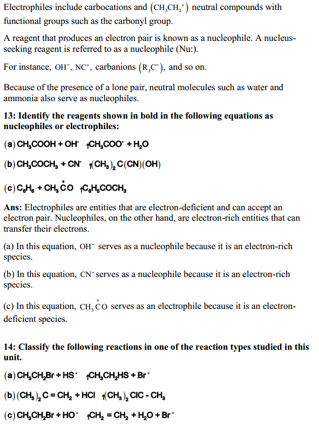 HBSE 11th Class Chemistry Solutions Chapter 12 Organic Chemistry – Some Basic Principles and Techniques 13