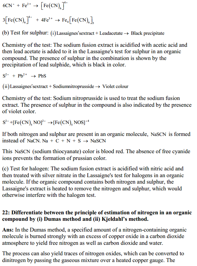 HBSE 11th Class Chemistry Solutions Chapter 12 Organic Chemistry – Some Basic Principles and Techniques 21